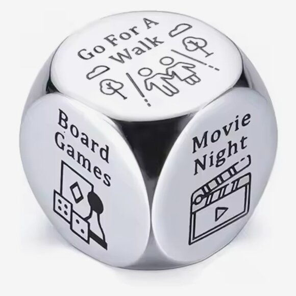 Stainless Steel Date Night Dice Set – Adult Entertainment for Endless Fun - Picture 6 of 8